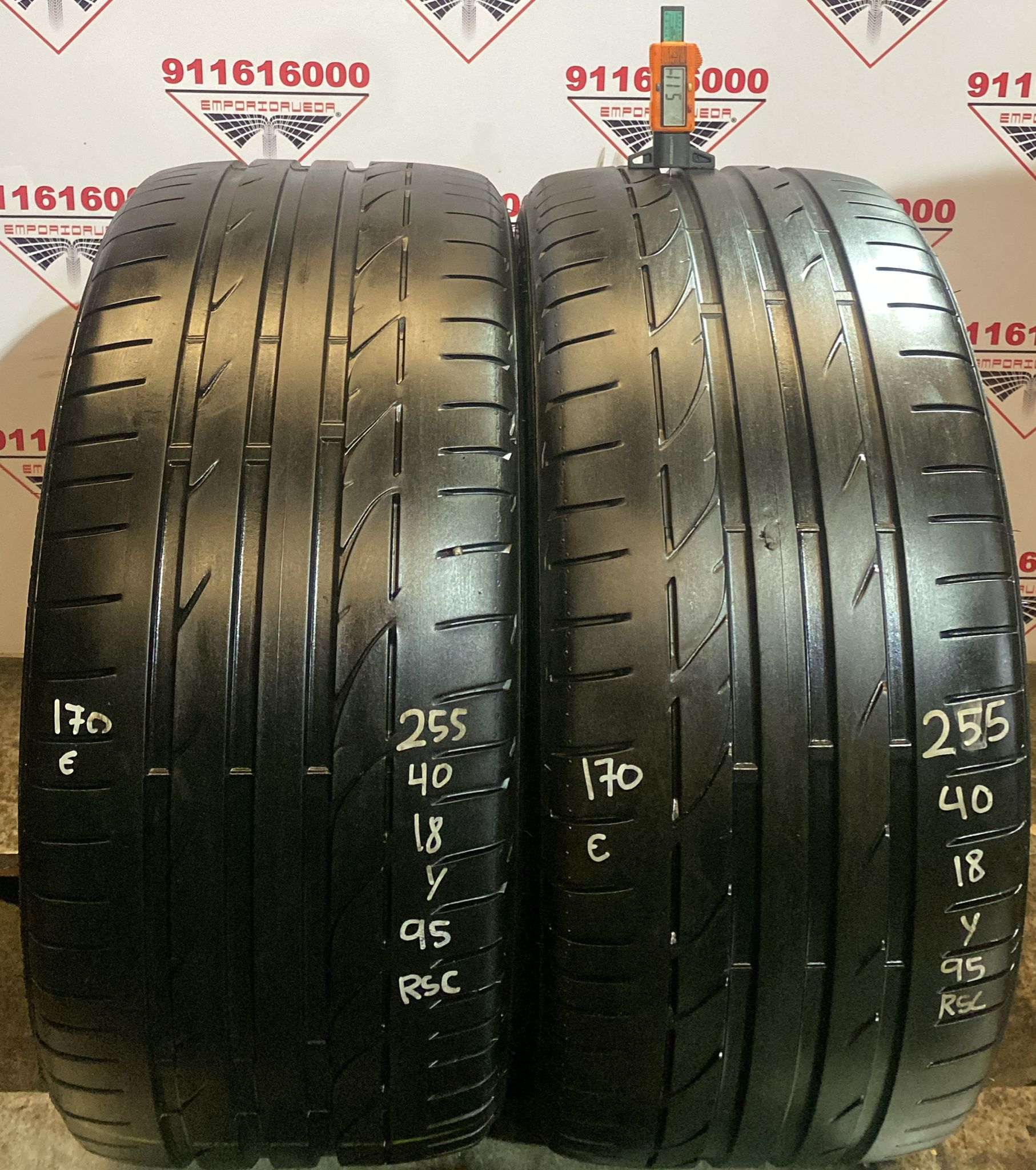 BRIDGESTONE  USADO RSC 255/40 R18 95 Y